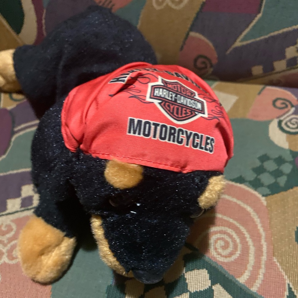 Harley-Davidson Plush Stuffed Dog